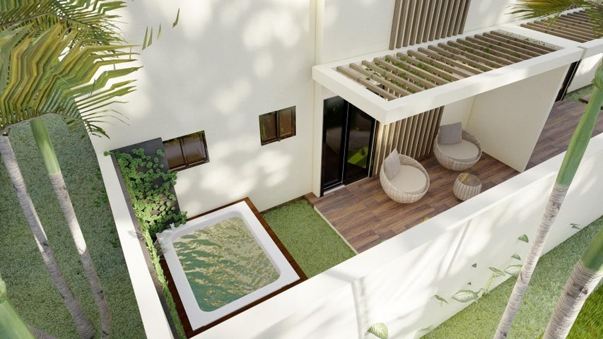 apartamentos - Proyecto en venta Punta Cana #24-1295 dos dormitorios, piscina, gimnasio.
 5