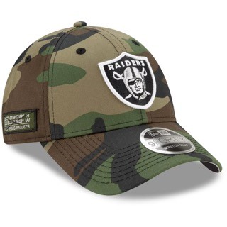 ropa para hombre - Gorra de camuflaje New Era Las Vegas Raiders Coordinates 9FORTY para hombre 1