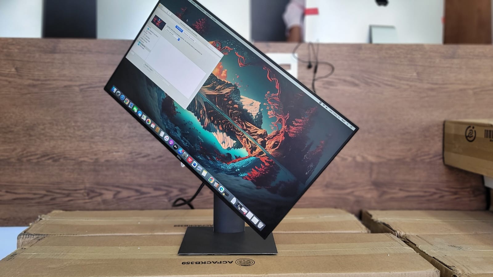 computadoras y laptops - MONITOR DELL SIN BORDE, ULTRAFINO PANTALLA LED 24 PLG 1