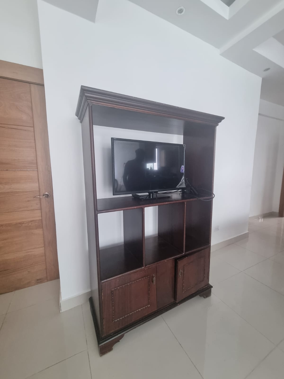 muebles y colchones - Mueble TV Caoba Sala 2