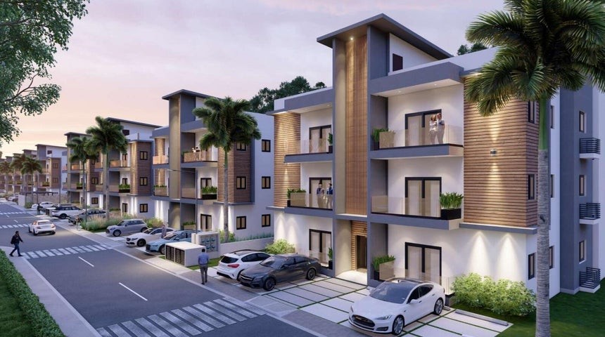 apartamentos - Proyecto en venta Punta Cana #23-1873 tres dormitorios, amplias áreas sociales.
 9