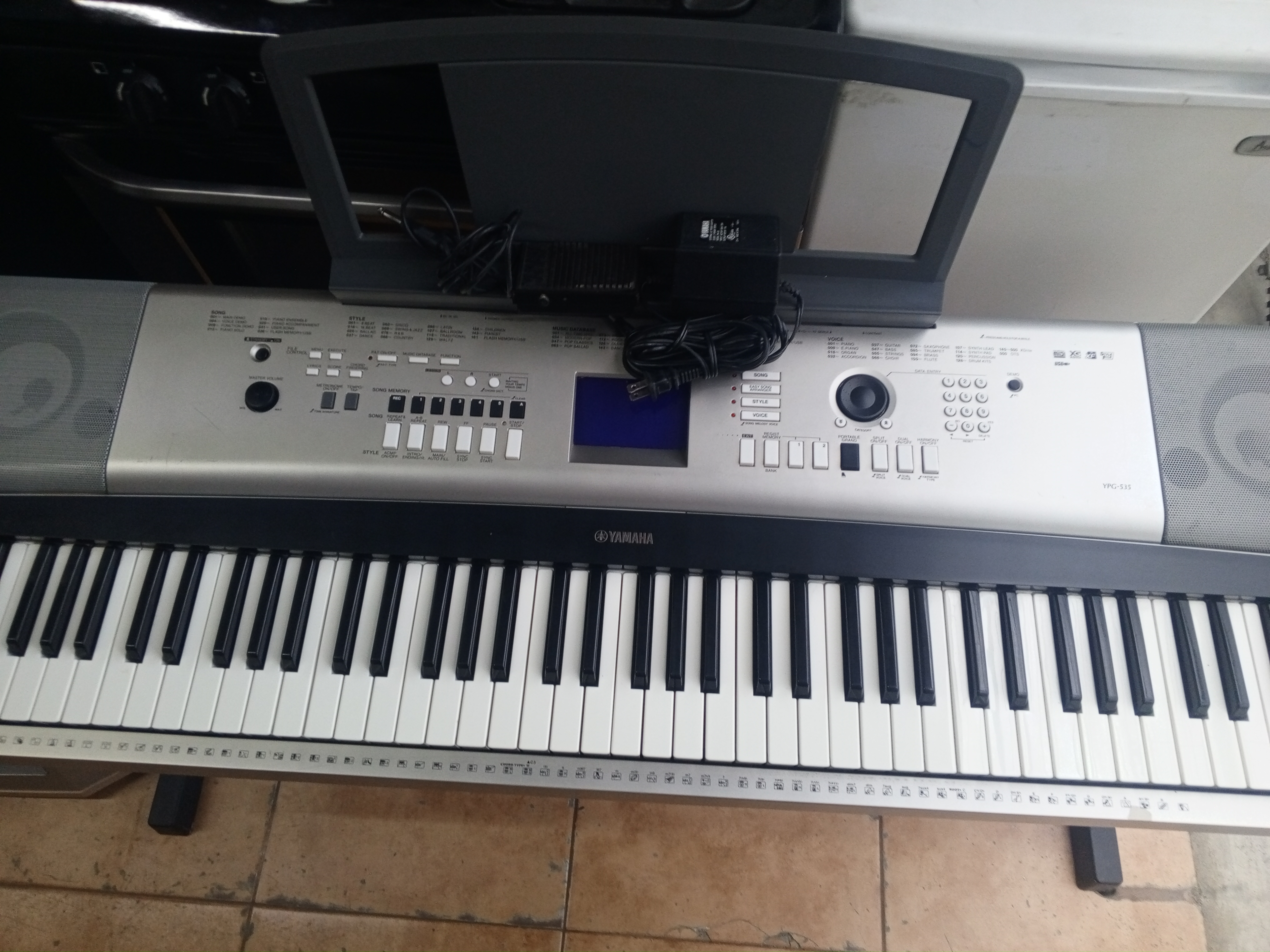 instrumentos musicales - piano YAMAHA YPG-505 7