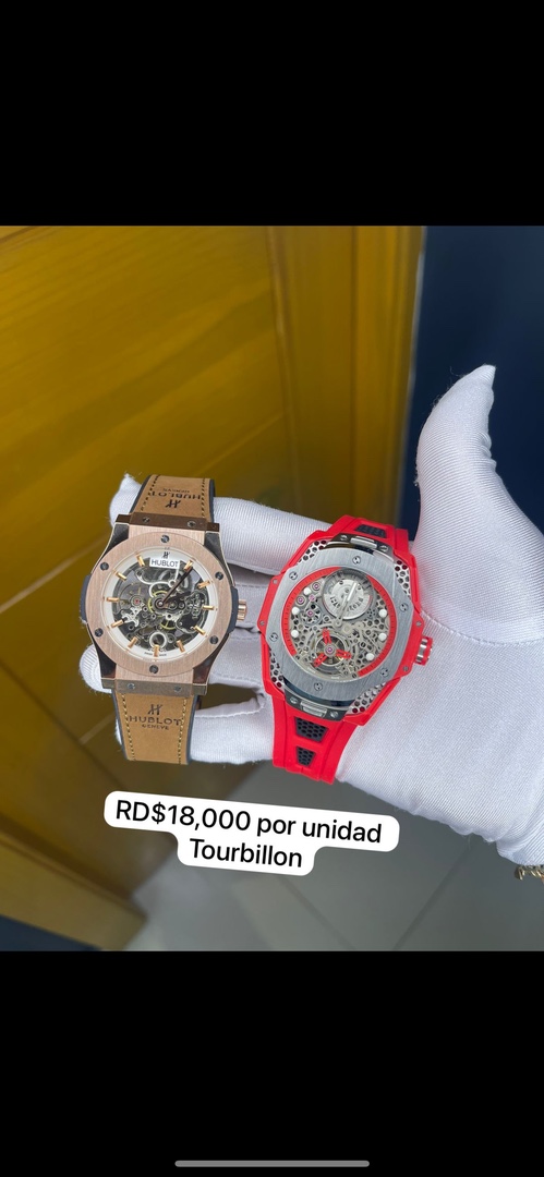 joyas, relojes y accesorios - Relojes Hublot Tourbillon Automáticos Oportunidad  2