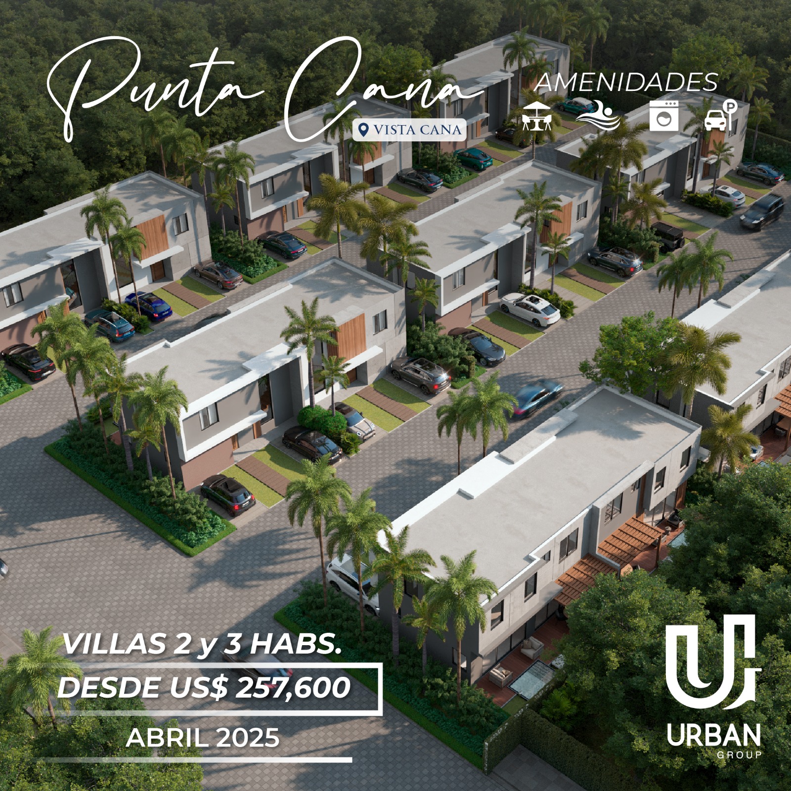 casas vacacionales y villas - Villas en Vistacana Punta Cana 4