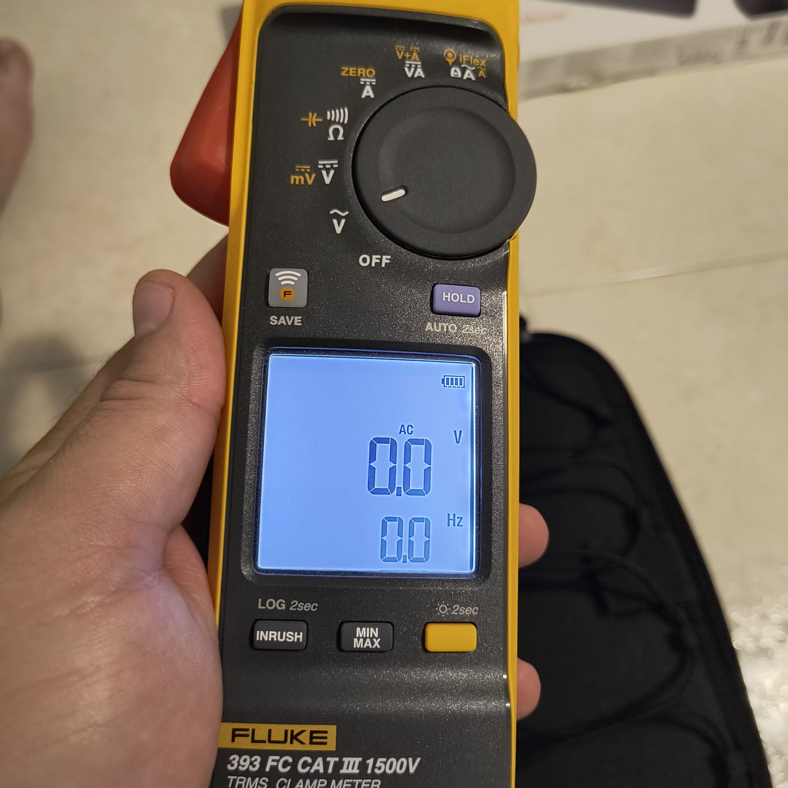 accesorios para electronica - Pinza amperimétrica FLUKE 393 FC