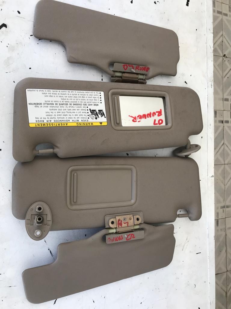 accesorios para vehiculos - TOYOTA RUNNER 2007 Tapa Sol Sun visor