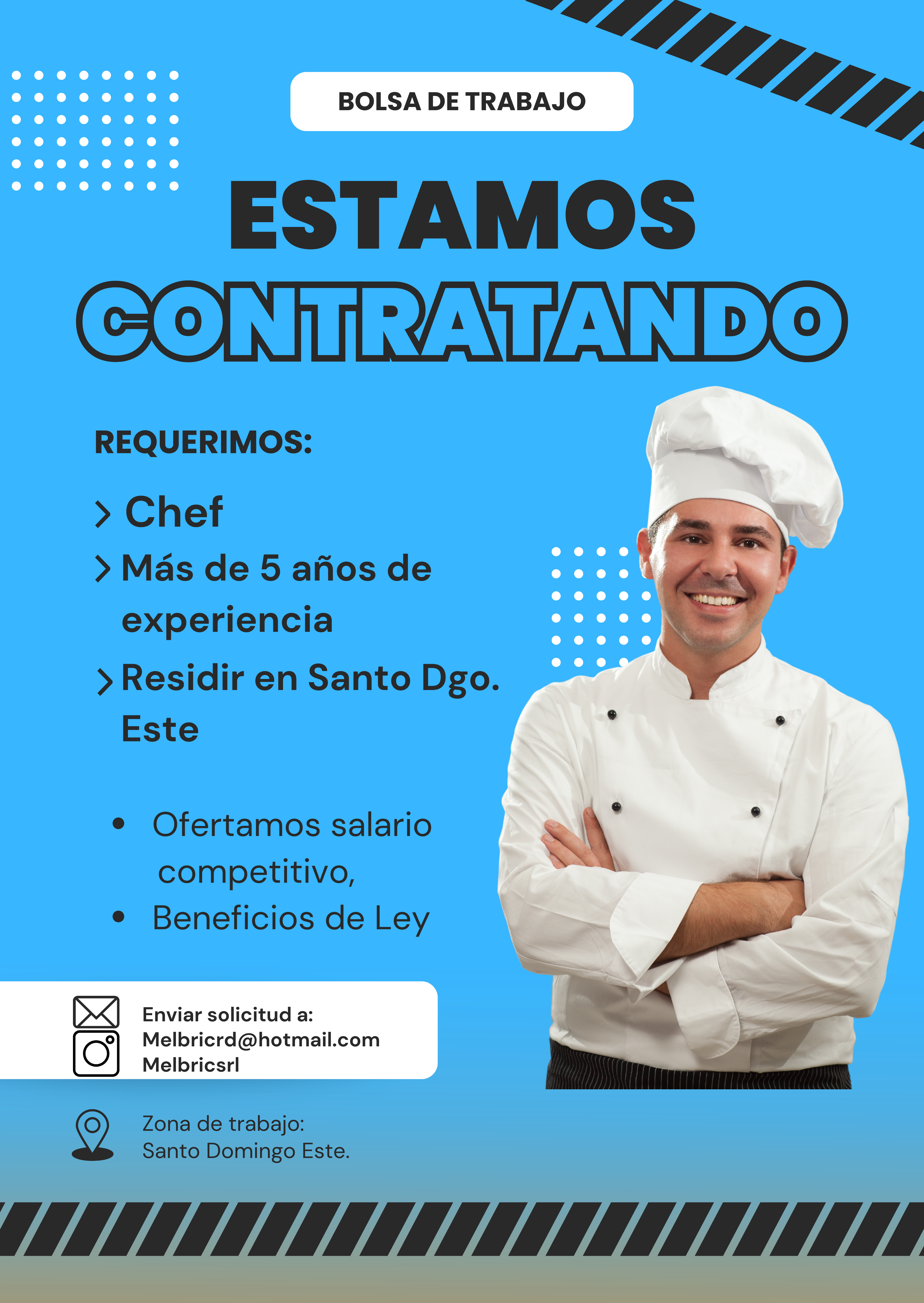 empleos disponibles - Chef