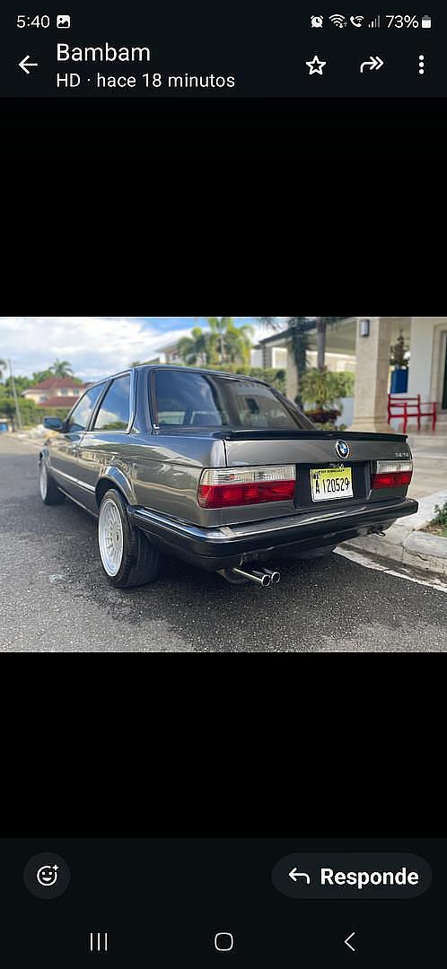 carros -  Vendo BMW 323i E30 año 1984 3