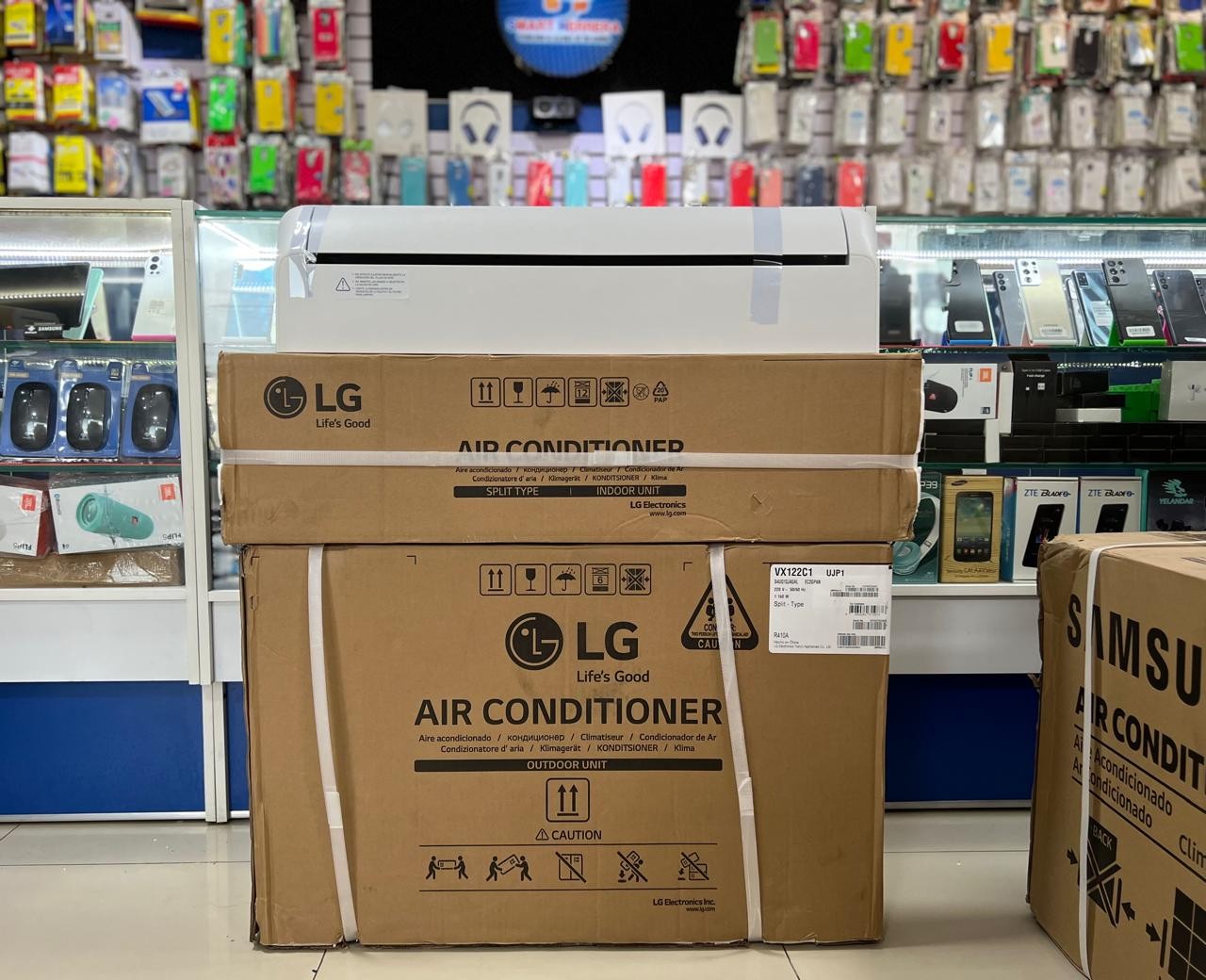 aires acondicionados y abanicos - AIRE ACONDICIONADO LG 12MIL BTU #OFERTAS