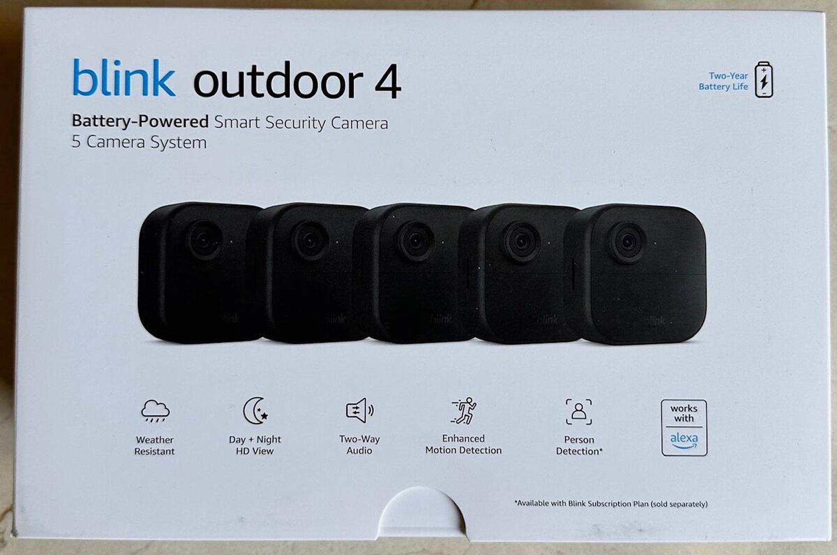 camaras y audio - Kit de camaras blink outdoor 4 