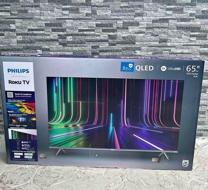 tv - SMART TV PHILIPS 65 PULGADAS QLED