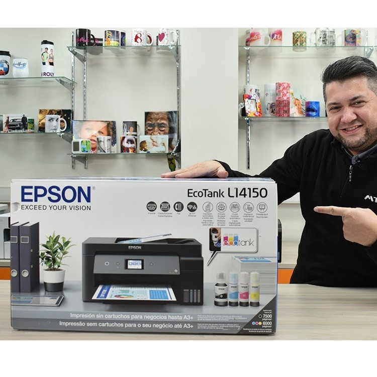 impresoras y scanners - Impresora A3+ Epson L14150 Multifunción Wifi Nueva 6