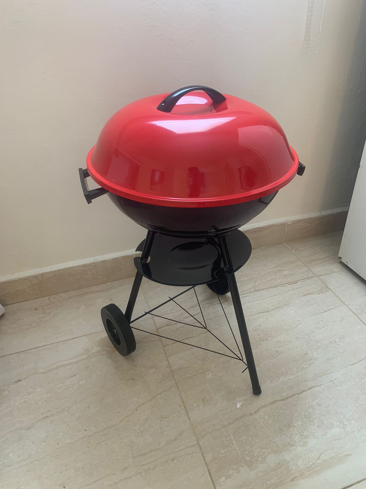 herramientas, jardines y exterior - Bbq clasica con ruedas  1