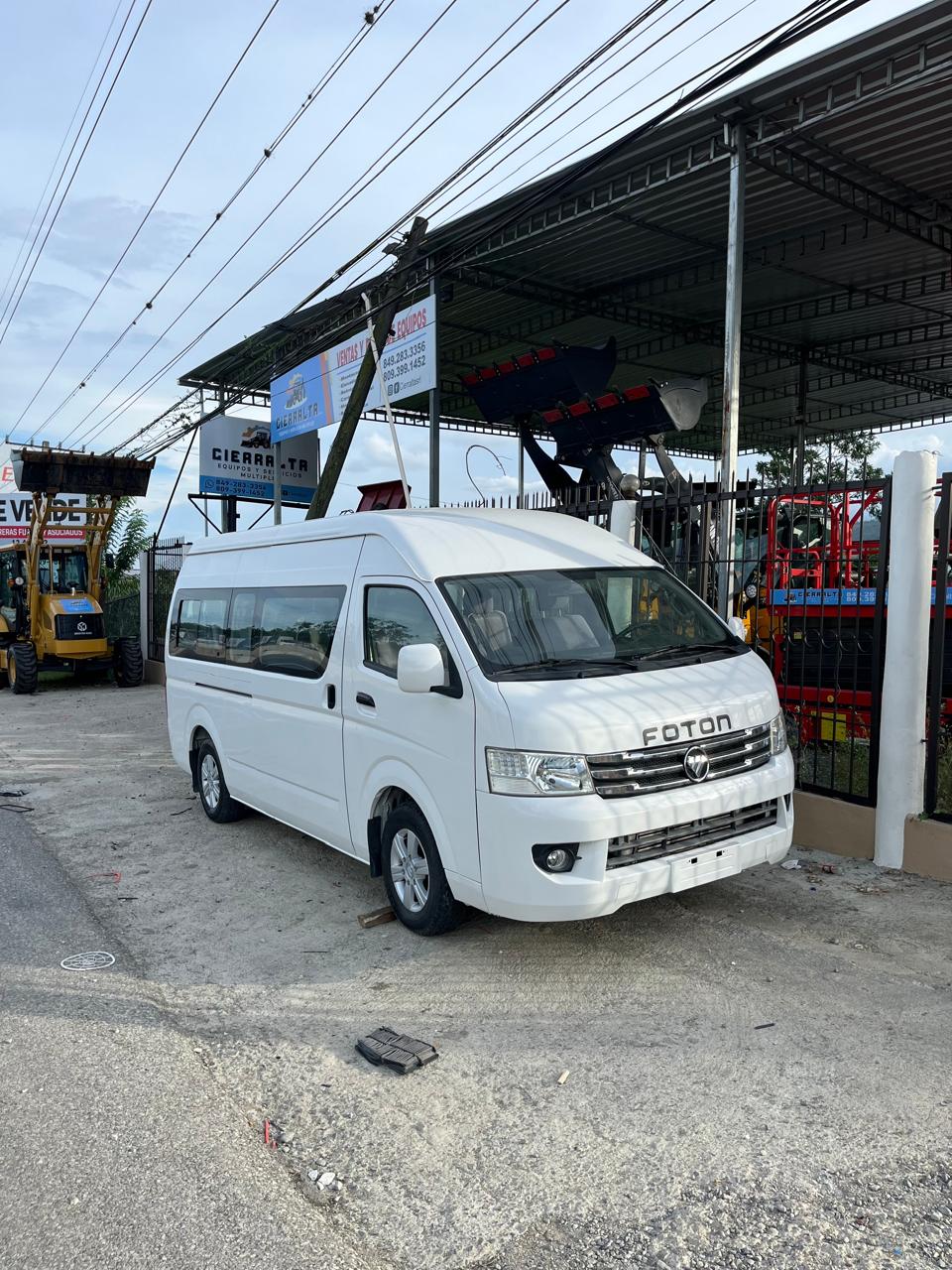 jeepetas y camionetas - minibus foton 2018 3