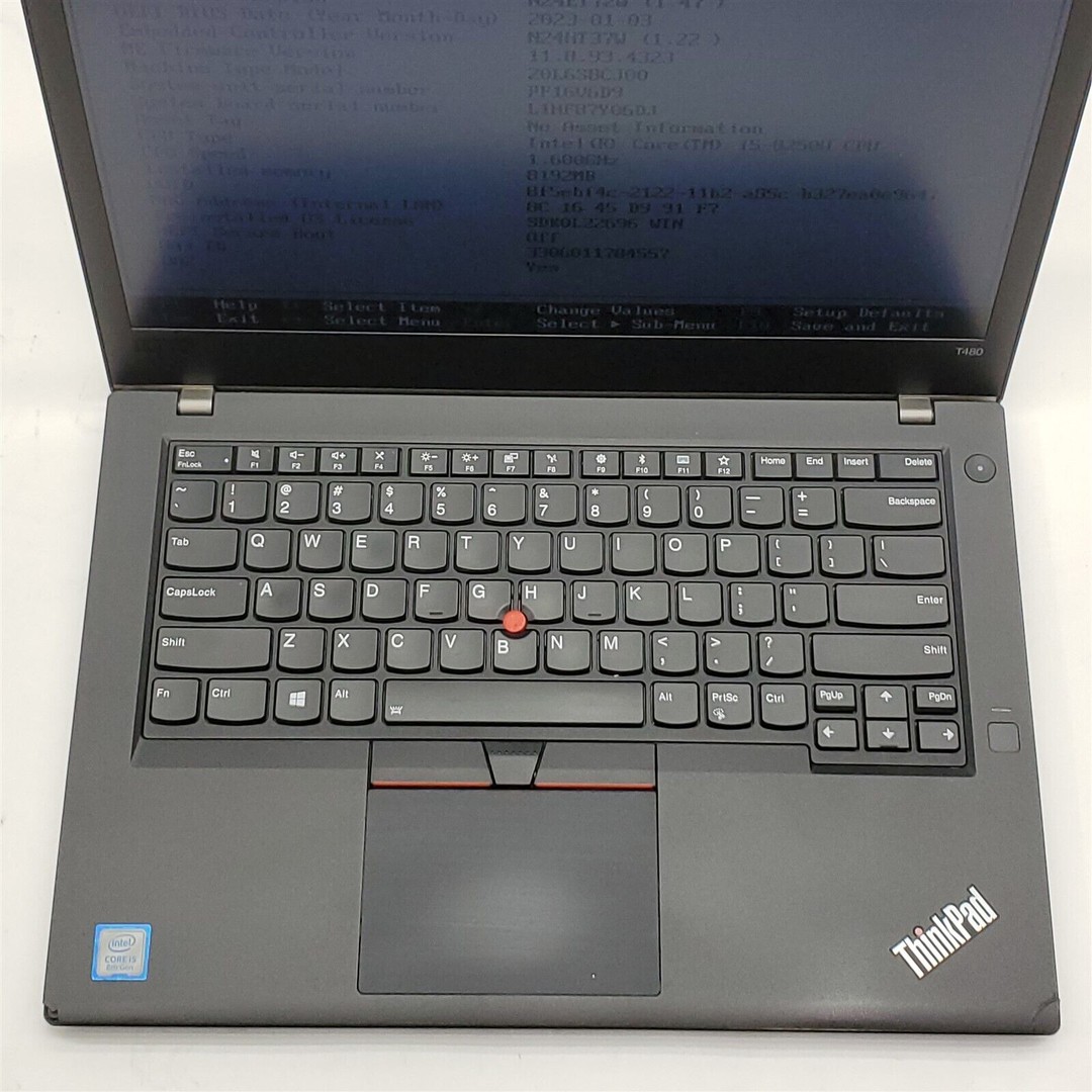 computadoras y laptops - LAPTOP i5 8VA LENOVO THINKPAD 8GB/500HDD 14PGL 2