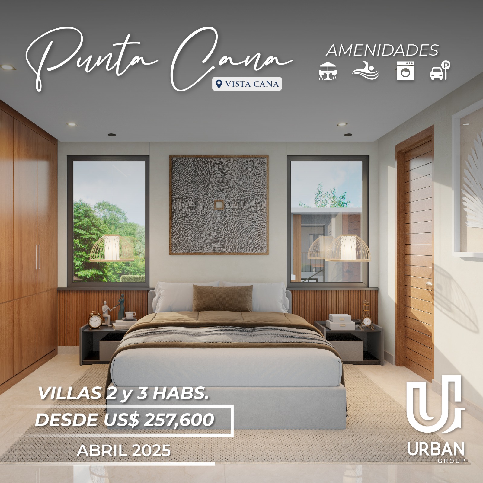 casas vacacionales y villas - Villas en Vistacana Punta Cana 2