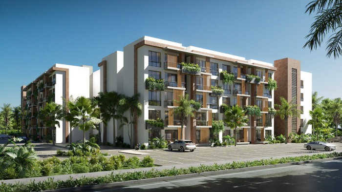 apartamentos - Apartamentos en Venta en Planos en la lujoza Zona de Cana BAY 