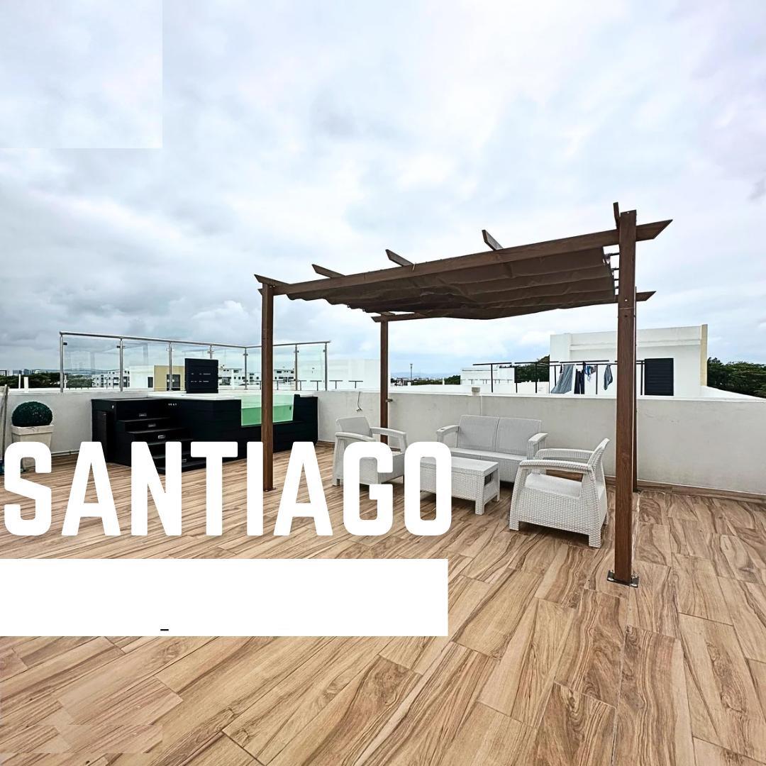 apartamentos - APARTAMENTO JACUZZY Y TERRAZA PRIVADA PROXIMO LAS DIANAS SANTIAGO