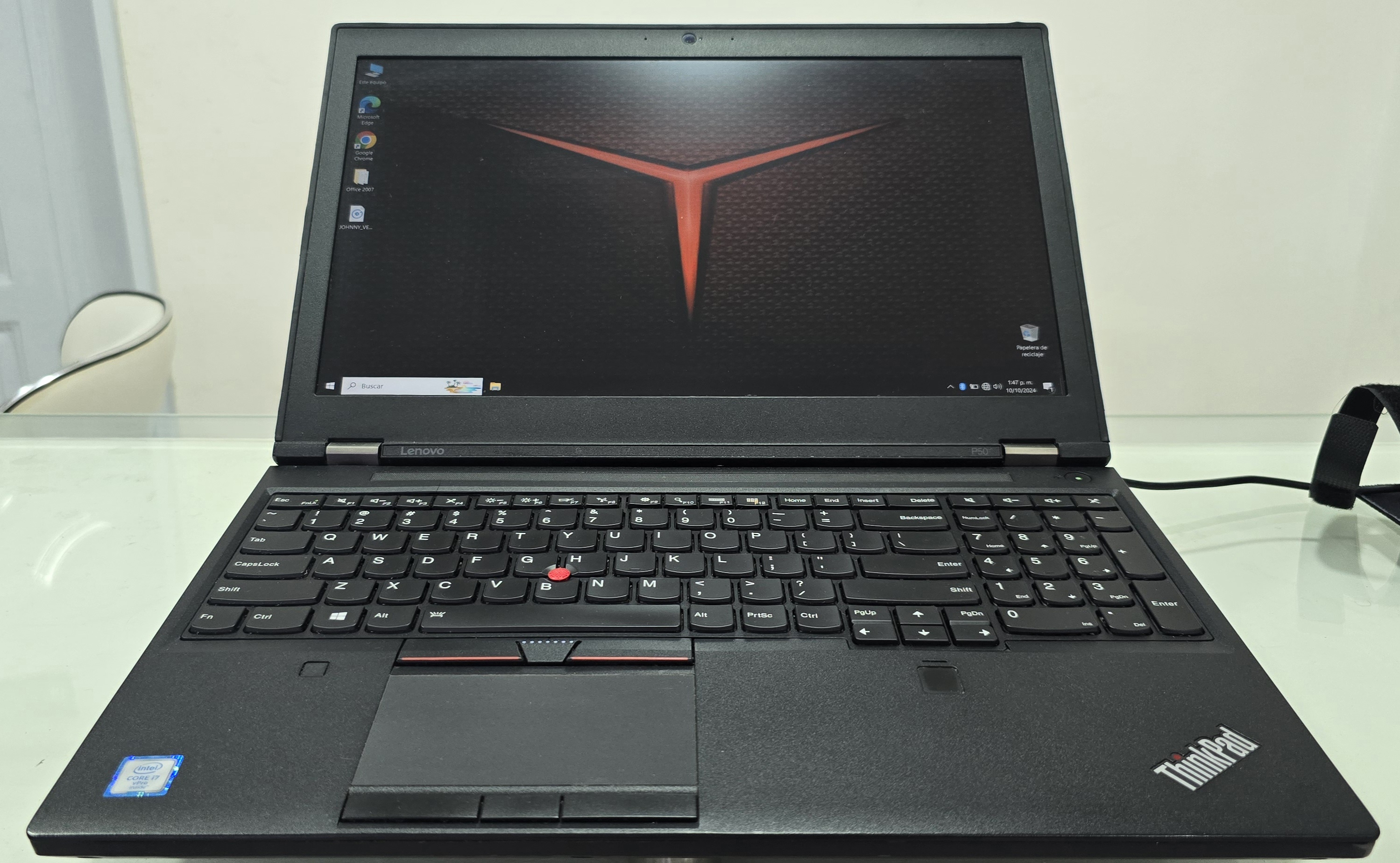 computadoras y laptops - lenovo Gamer  P50 17 Pulg Core i7 2.80ghz Ram 16gb ddr4 Disco 512gb Nvidea 12gb 