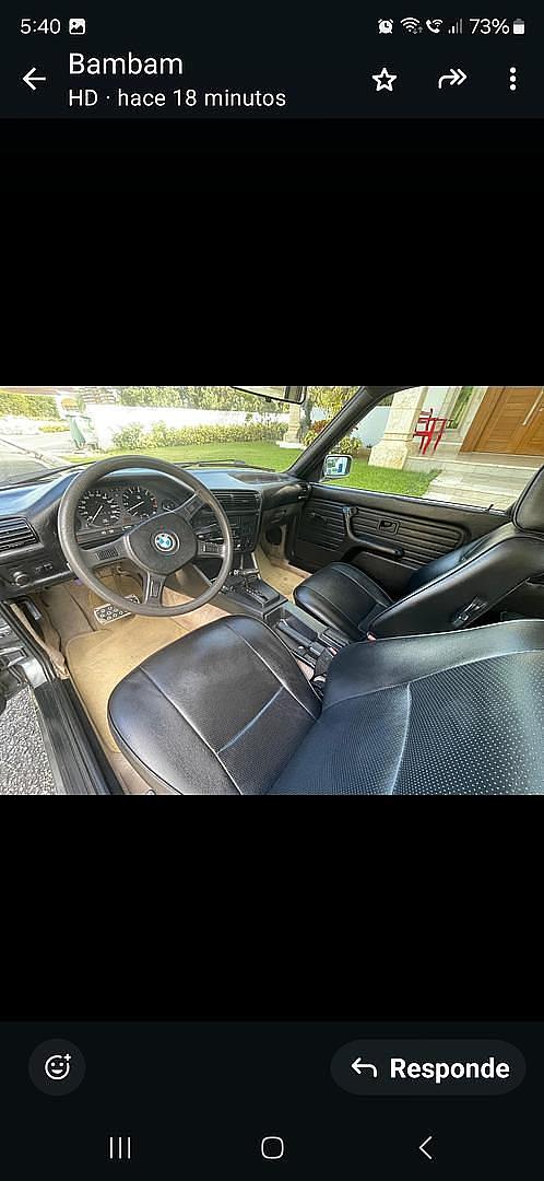 carros -  Vendo BMW 323i E30 año 1984 5