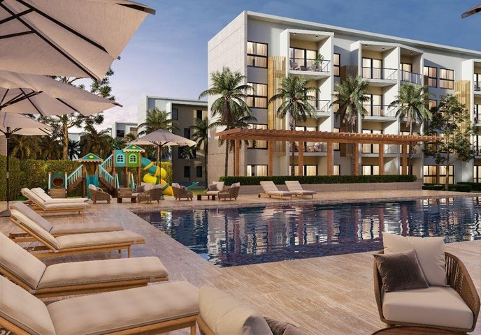 apartamentos - Proyecto en venta Punta Cana  #23-2134 tres dormitorios, parqueo cubierto, pisci 6