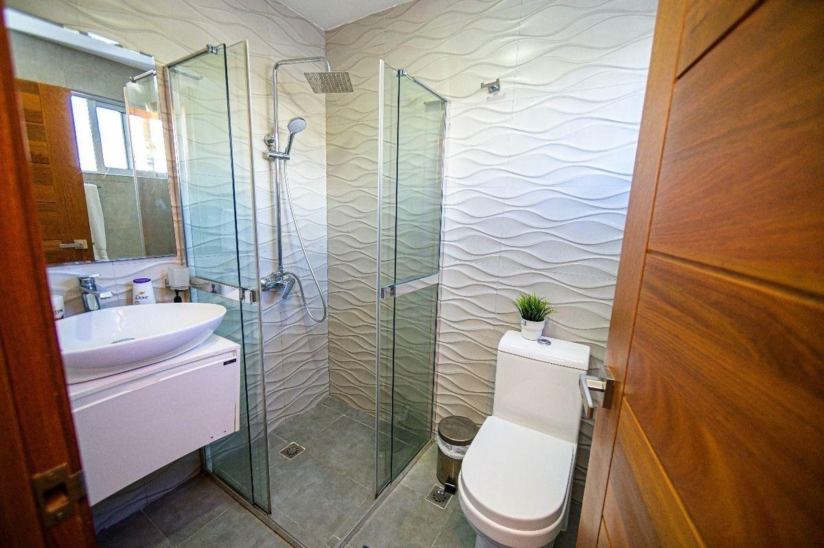 apartamentos - Vendo apartamento de 1 habitación amueblado en Piantini 3