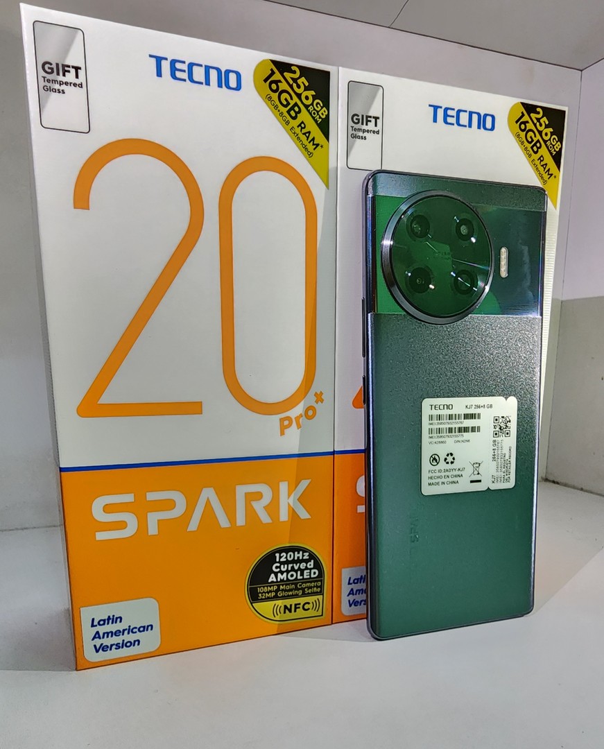 celulares y tabletas - TECNO SPARK 20 PRO PLUS 256GB 