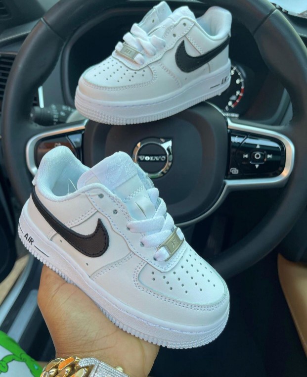 Corotos Tenis Nike Air Force One 1 Uno Croki Nino Ninos Nina Ninas Kid Kids Junior Boy