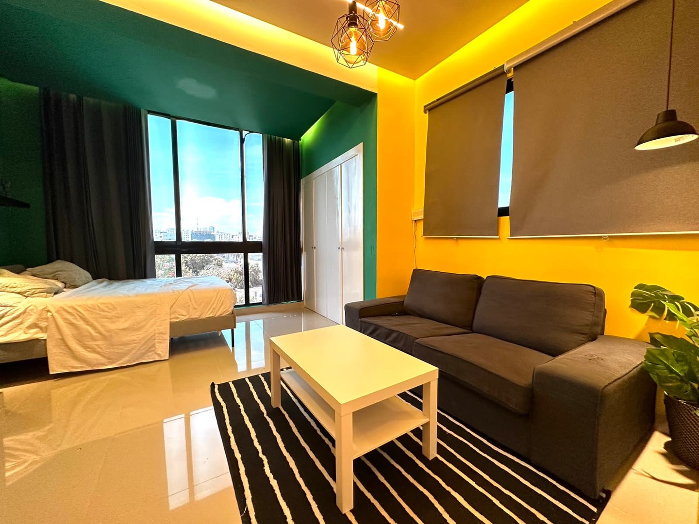 apartamentos - Ensanche Quisqueya, Estudio Amueblado  2