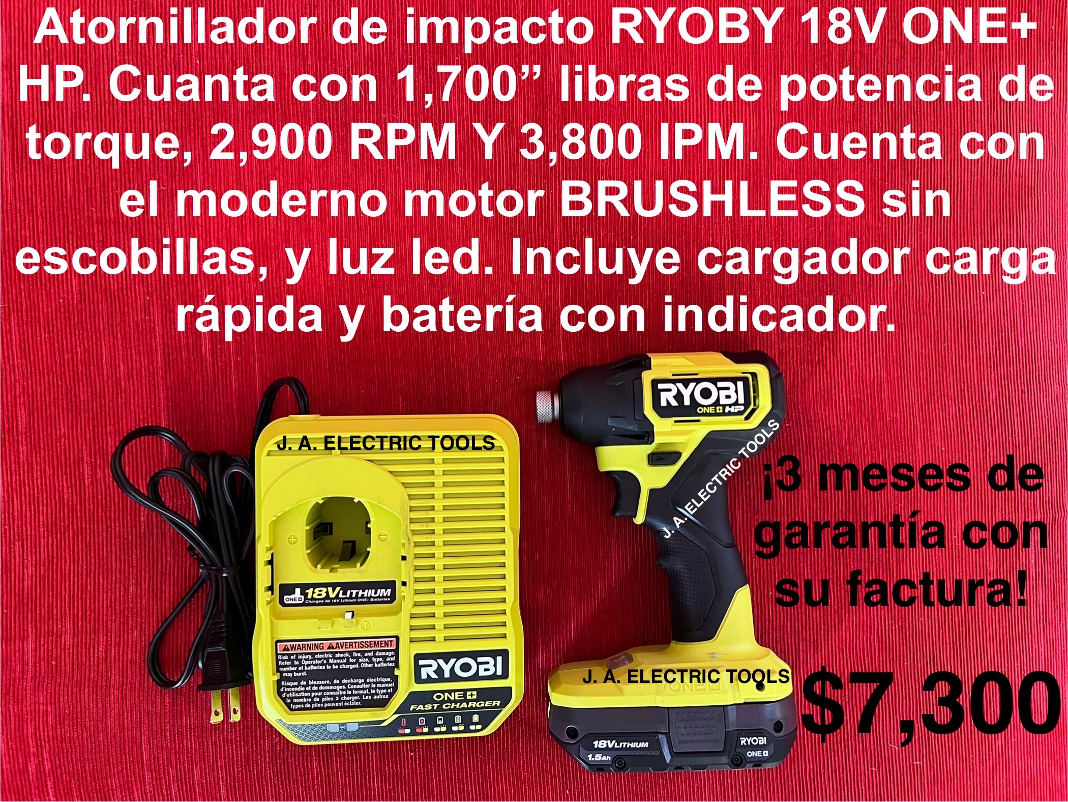 herramientas, jardines y exterior - Taladro de impacto RYOBI 18V ONE+ HP