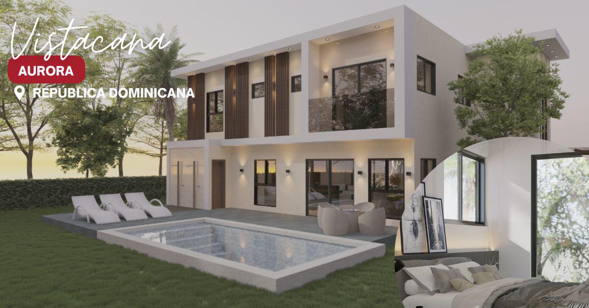 casas vacacionales y villas - Den & Aurora Villas en Vista Cana: El Lujo Exclusivo de Punta Cana a tu Alcance 6