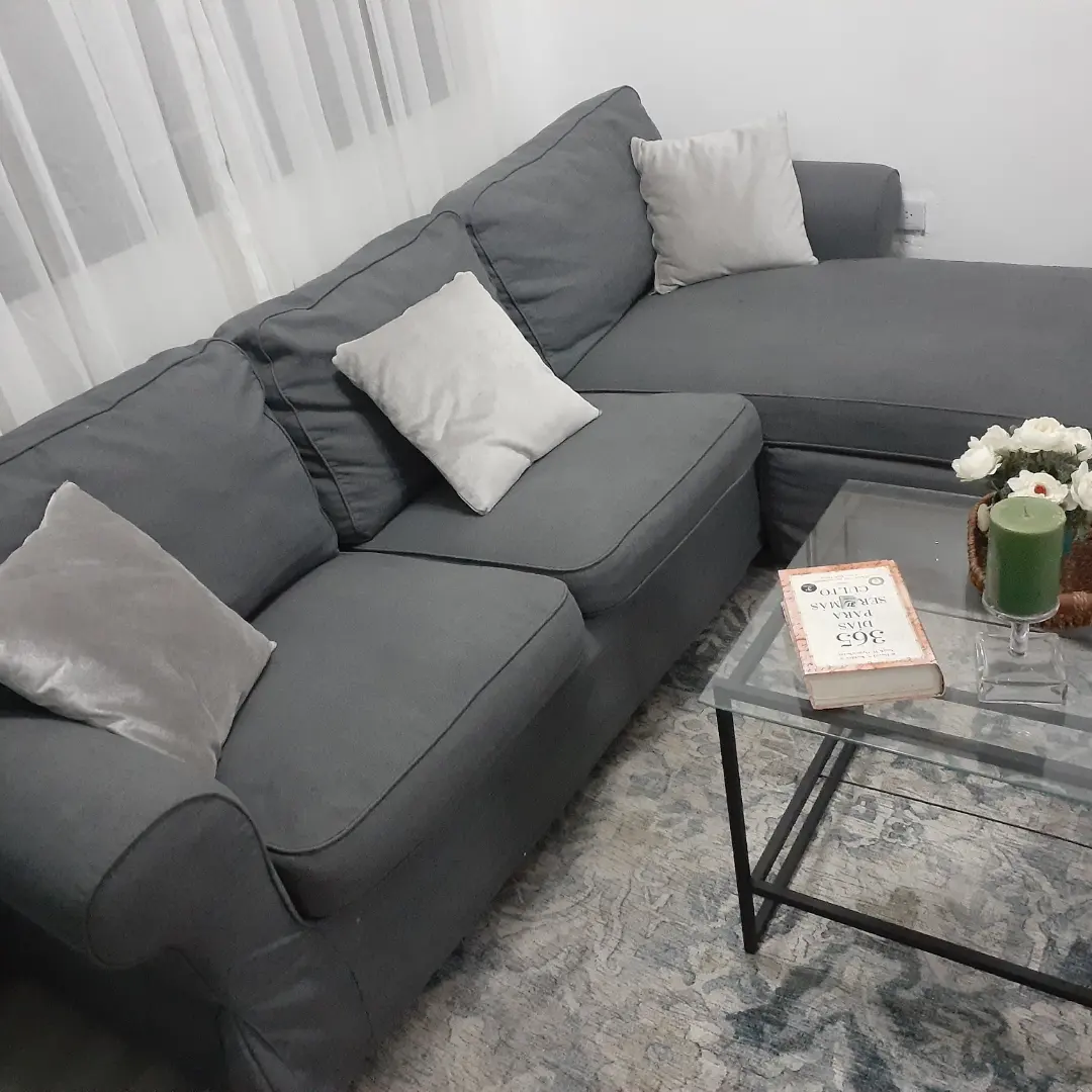 muebles y colchones - Sofa, alfombra, mesita y mata