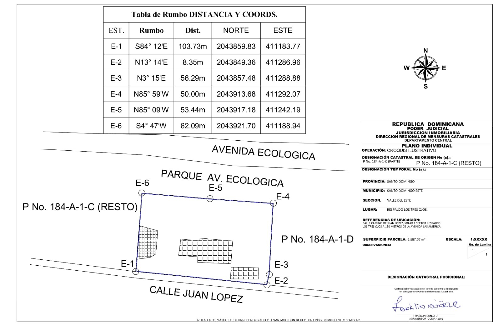 solares y terrenos - SOLAR 5,800 METROS RESPALDO LOS 3 OJOS