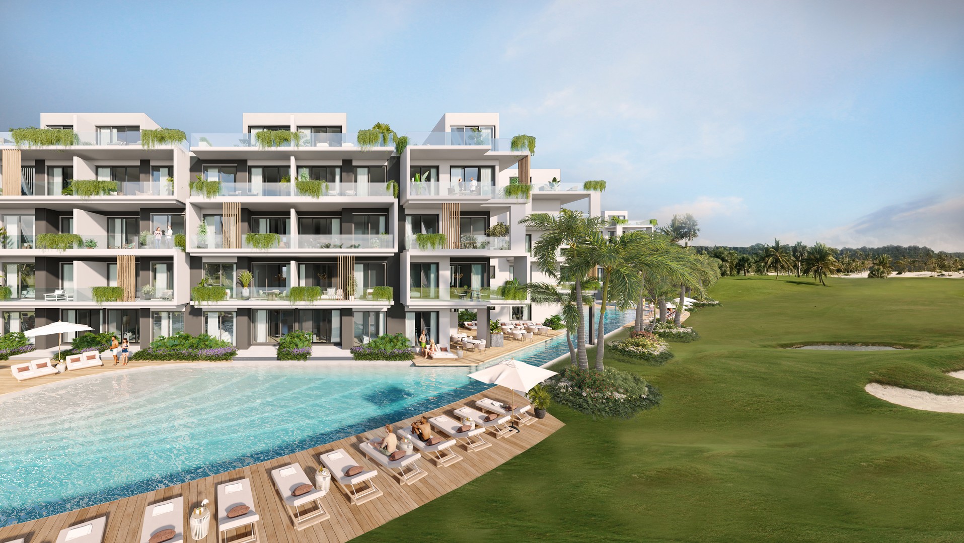 apartamentos - NUEVO PROYECTO DE LUJO EN CAP CANA A PASOS DE LA PLAYA CON MUEBLES INCLUIDO