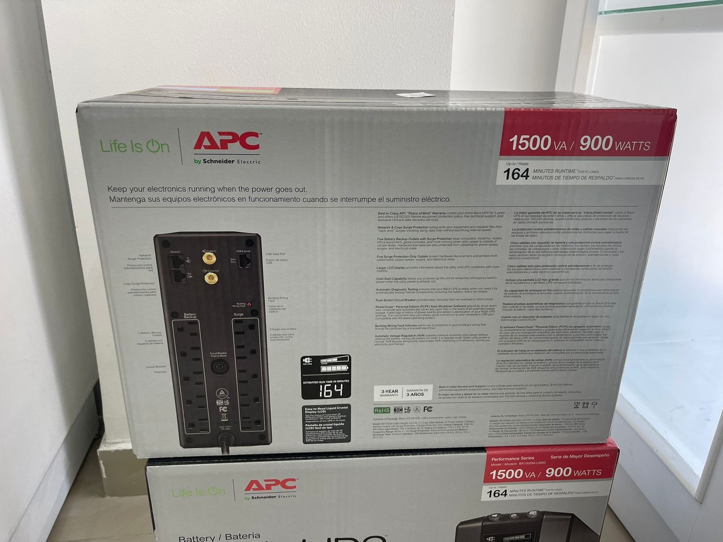 computadoras y laptops - Disponibles UPS APC de 1500VA y 900W BX1500M-LM60  6