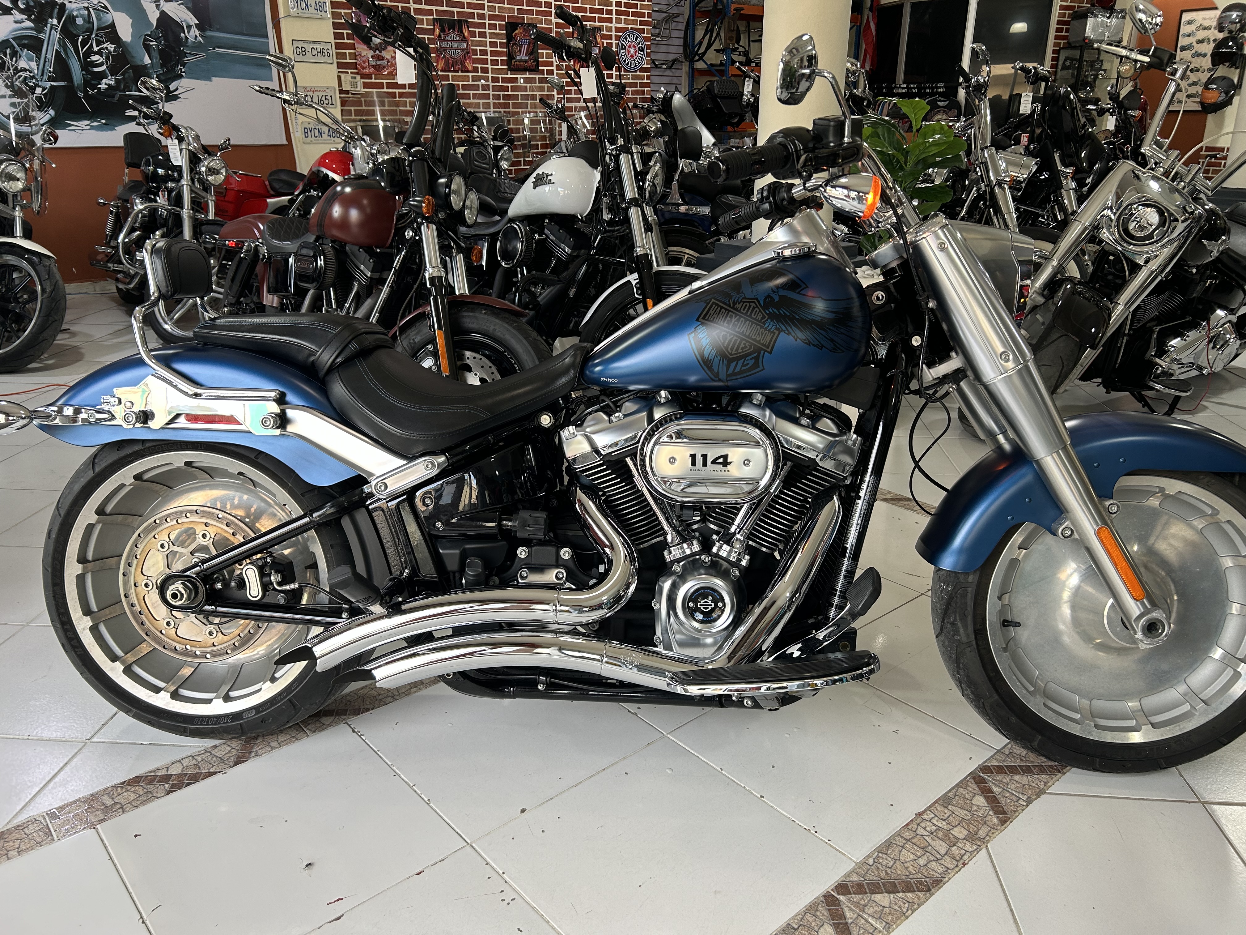 motores y pasolas - Harley Davidson Fat Boy Año 2018 8