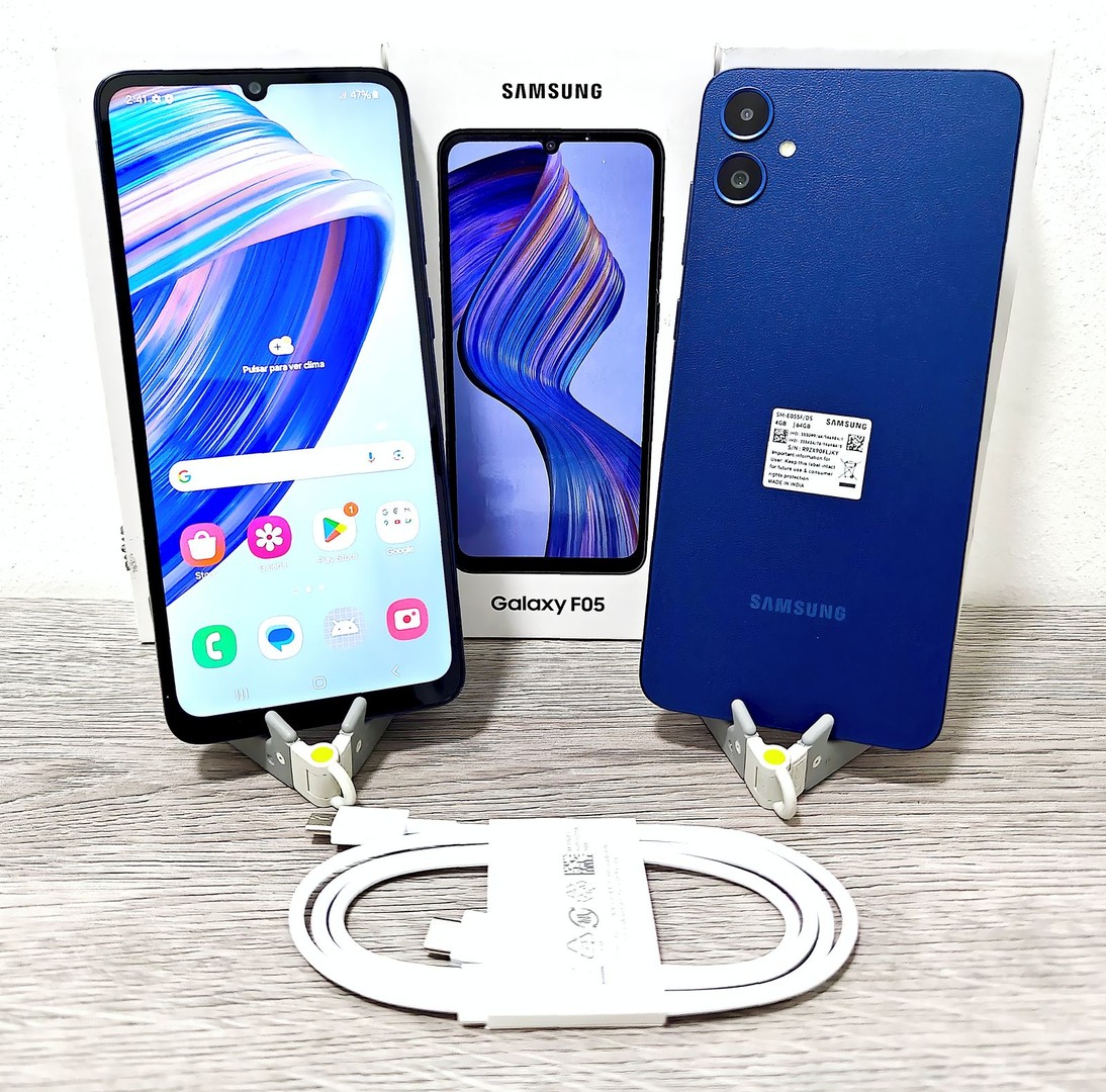 celulares y tabletas - SAMSUNG GALAXY F05 64GB NUEVOS DE CAJA #DESBLOQUEADO
