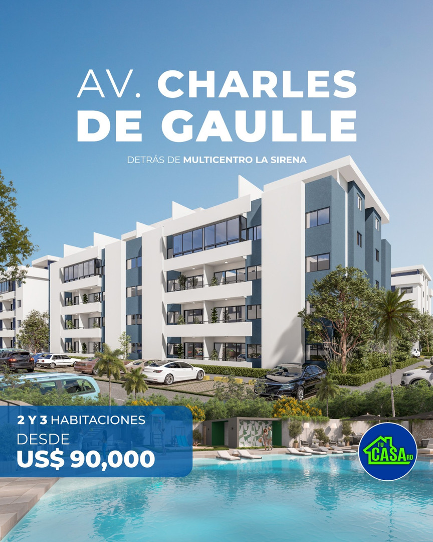 apartamentos - Apartamentos en Venta en Av. Charles de Gaulle