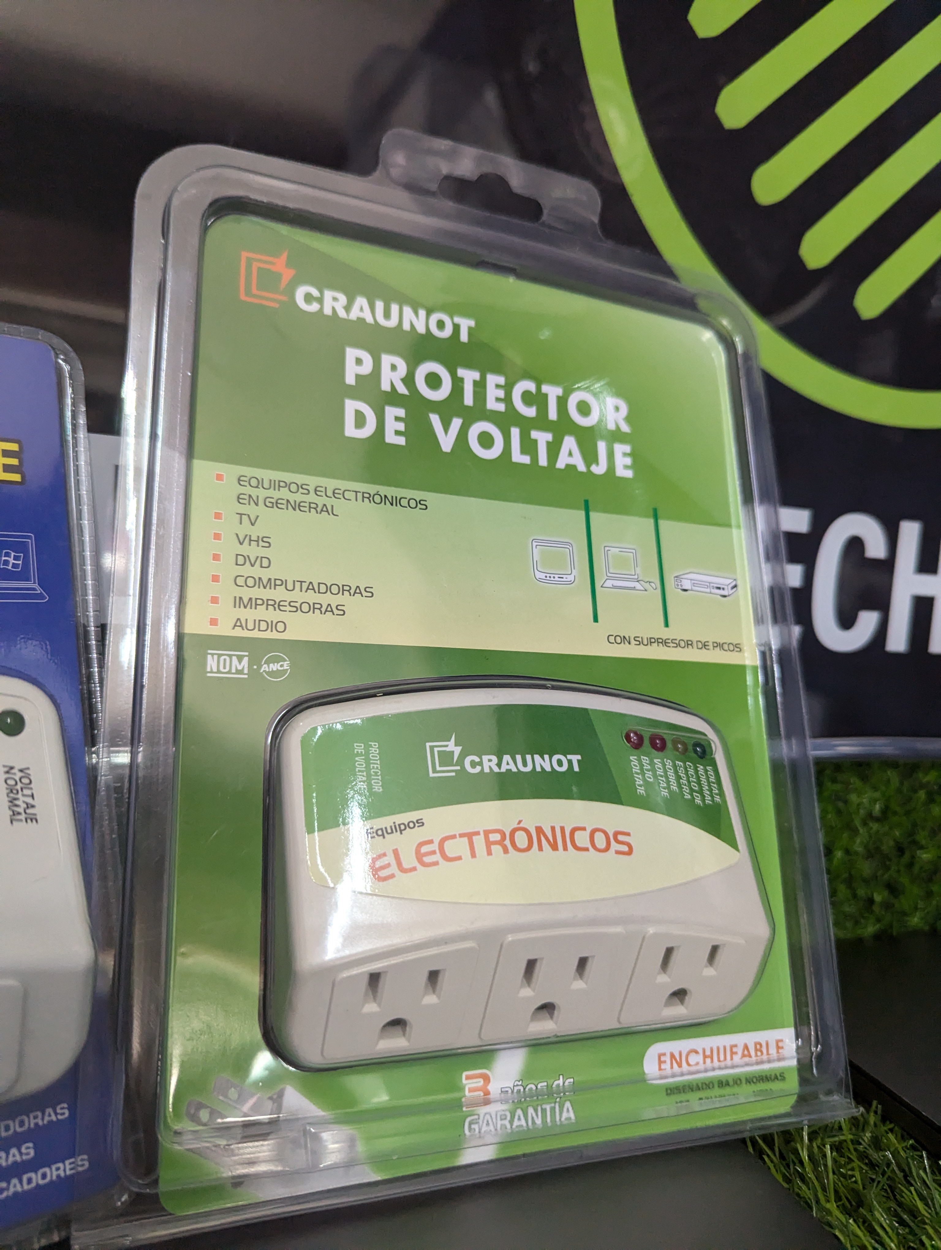 accesorios para electronica - protector de voltajes  2