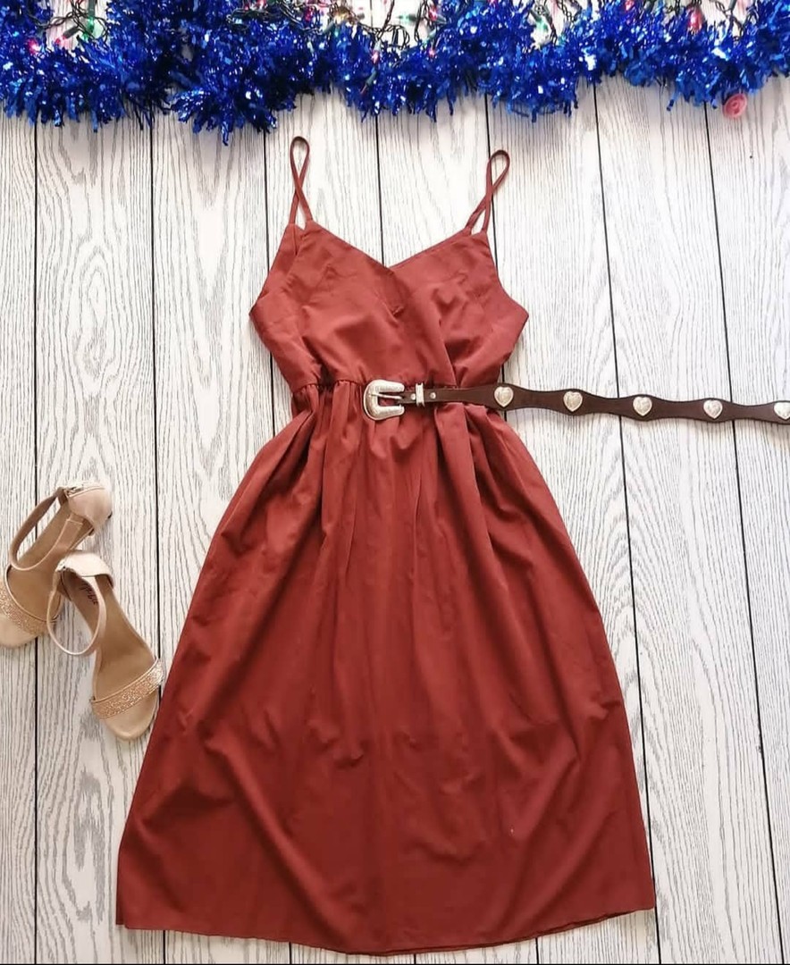 ropa para mujer - Vestido color Zapote 