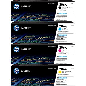 impresoras y scanners - ESPECIAL DE TONER HP 206  ORIGINALES EN TODOS LOS COLORES  1