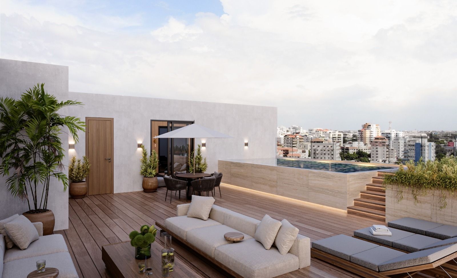 apartamentos - Los Cacicazgos amplio 3 habitaciones 3.5 banos 3 parqueos balcon 3