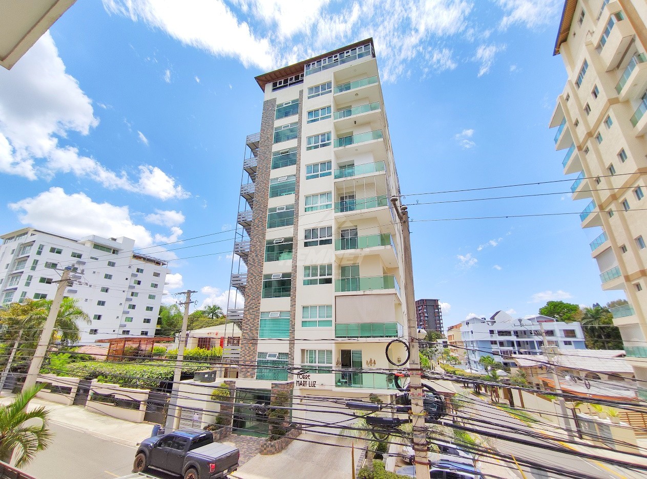 apartamentos - AMUEBLADO LUJOSO LA ESMERALDA SANTIAGO 