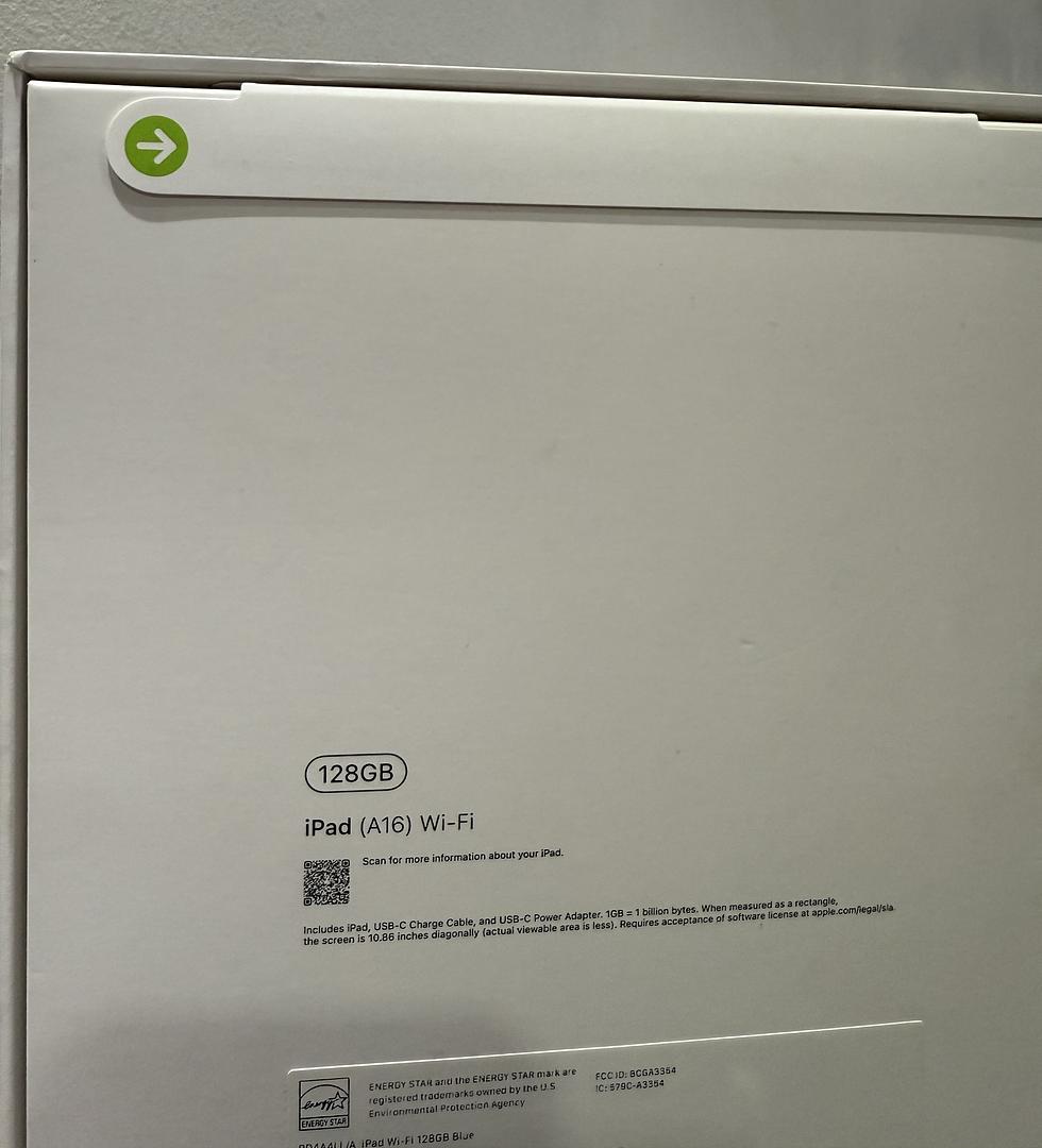 celulares y tabletas - IPAD 11 A16 128GB WIFI SELLADA OFERTA ‼️ 1
