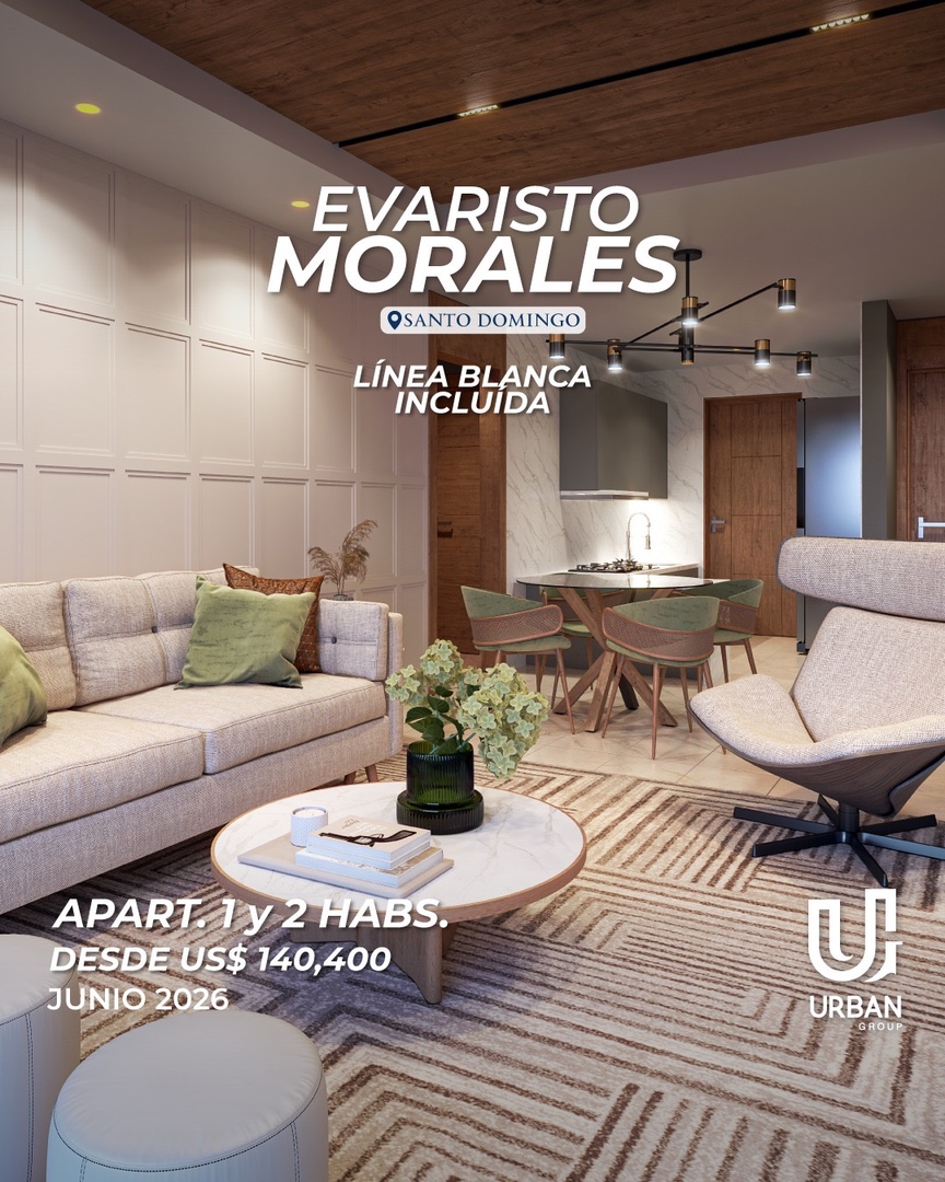 apartamentos - Lujo y confort en un solo lugar apartamentos en planos en Evaristo Morales  4