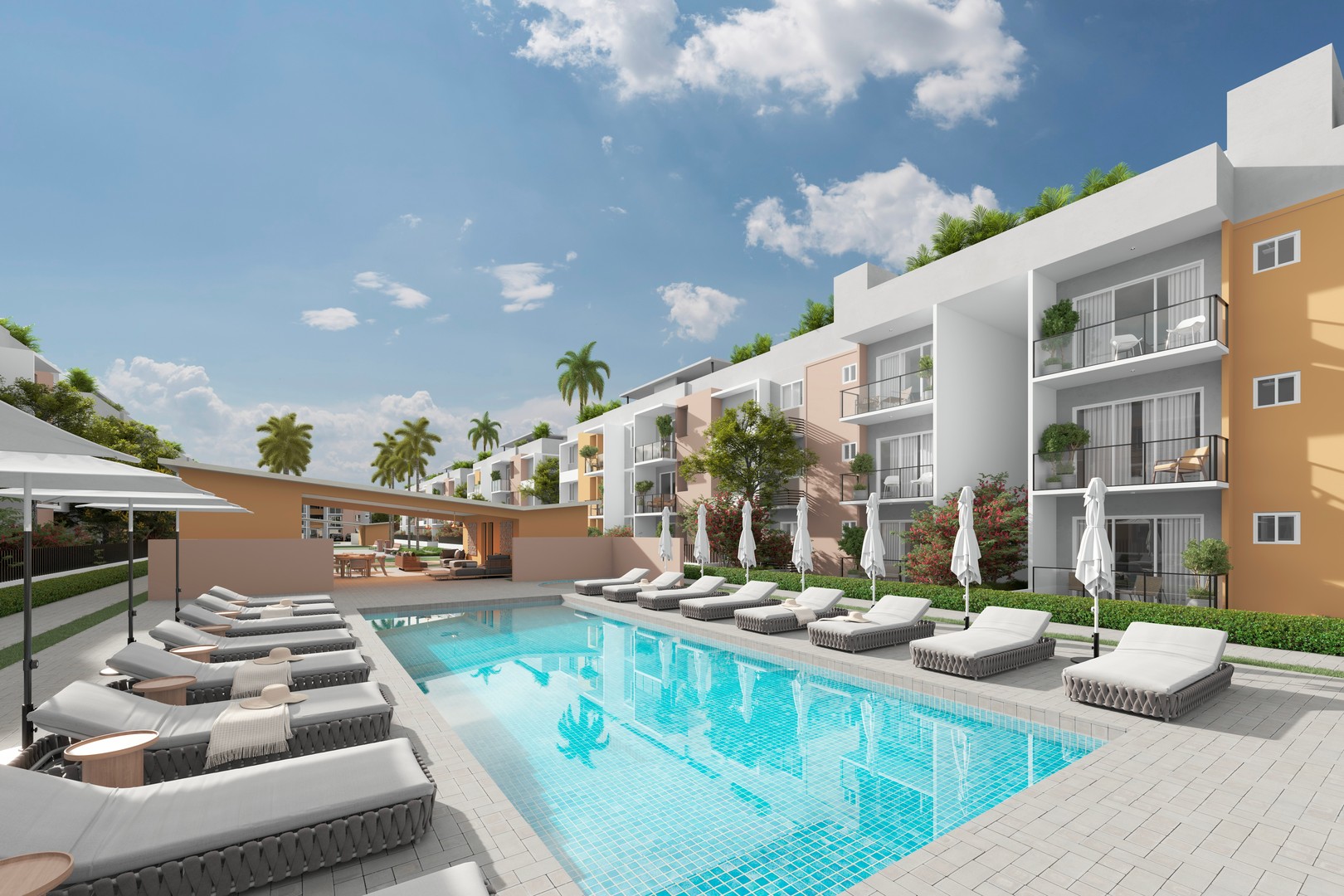 apartamentos - PROYECTO DE APARTAMENTOS EN VENTA UBICADO EN PUNTA CANA  1