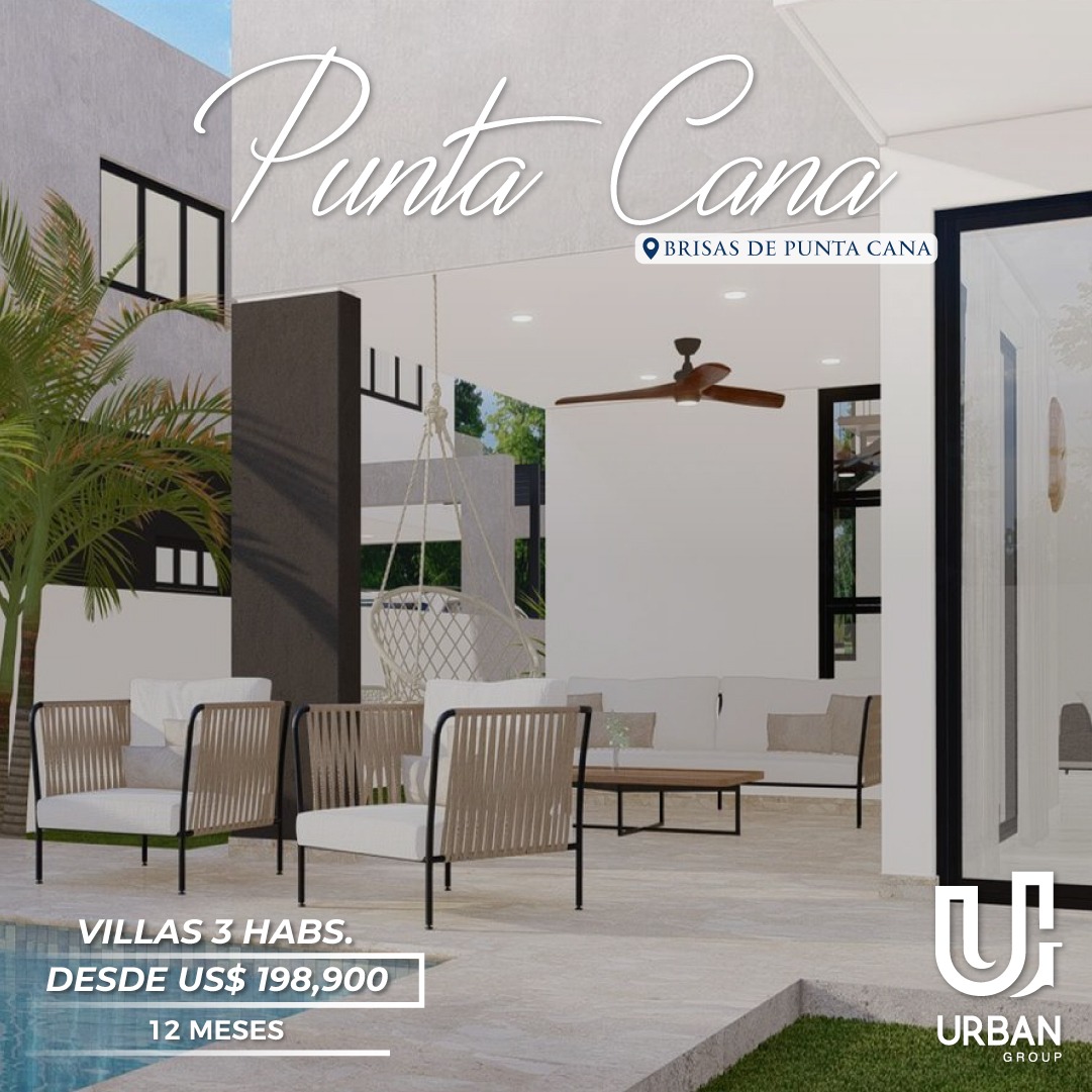 casas vacacionales y villas - Villas exclusivas en Brisas de Punta Cana 3