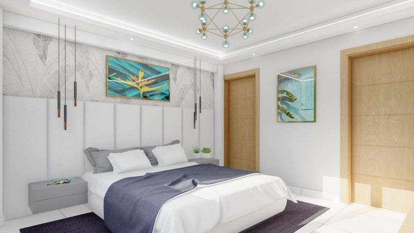 apartamentos - Proyecto en venta Punta Cana #23-1873 tres dormitorios, amplias áreas sociales.
 4