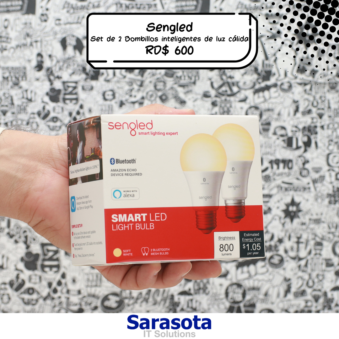 accesorios para electronica - Sengled Set de 2 bombillos inteligentes