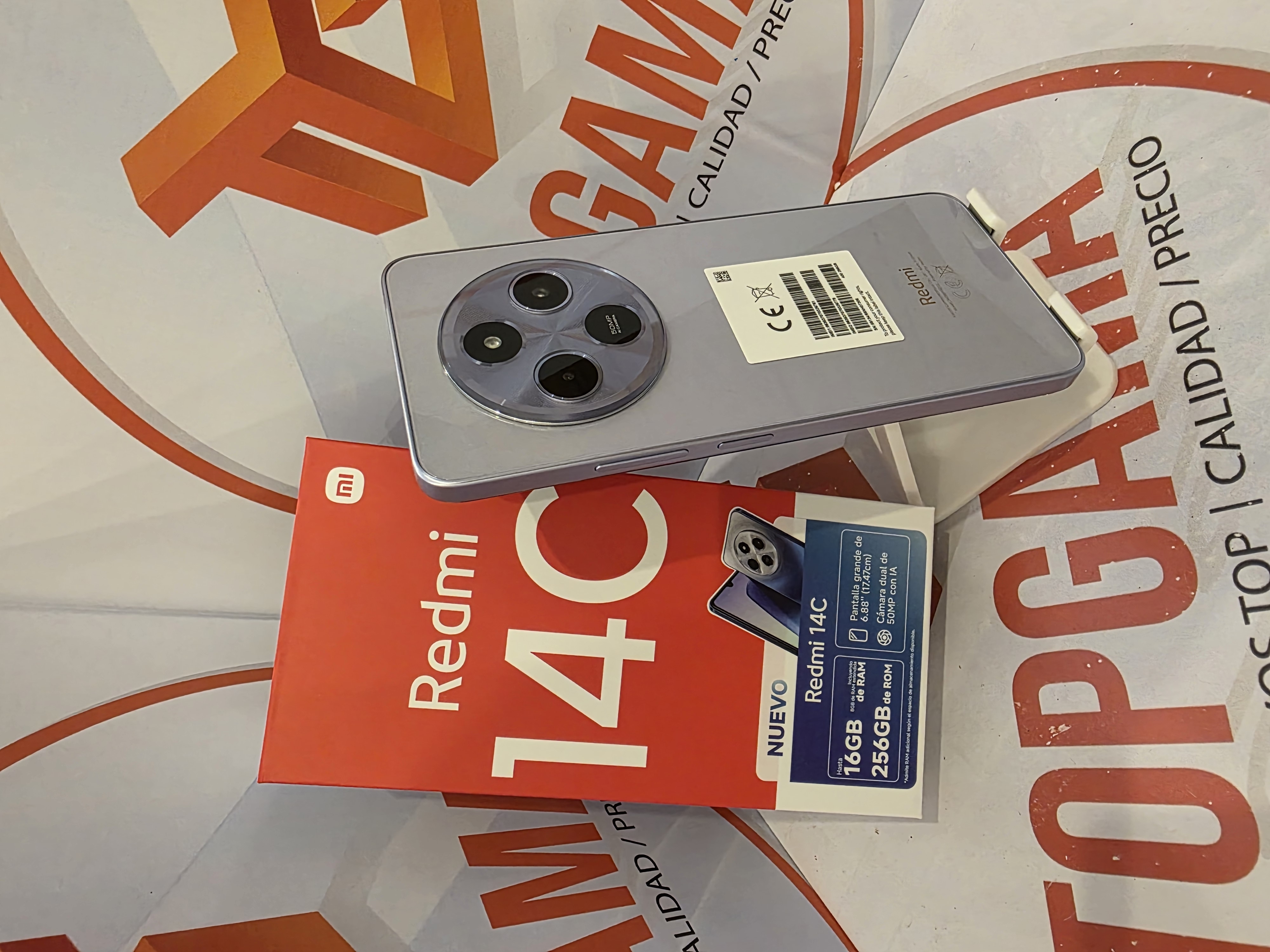 celulares y tabletas - REDMI 14C, 8GB RAM 256GB ROM 0